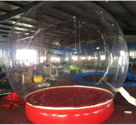 Aufblasbarer Blasen-Show-Ball-aufblasbares rotes Blasen-Zelt für Zelt der Anzeigen-2M D Inflatable Bubble Camping