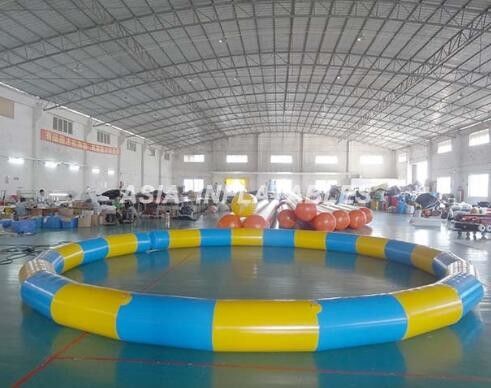 Runder Aufblasbarer Pvc Swimmingpool Aufblasbares Pool 3 5m 3 5m Pvcs Fur Strande
