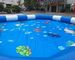 Kundenspezifischer aufblasbarer tragbarer aufblasbarer Innenswimmingpool im Freien 3.5M*3.5M Swimming Pool Material