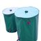 Flexibles zusammenklappbares Wasser-Kolben-Regenfass PVC-100L für Garten-Regenwasser-Kollektor