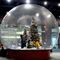 Schnee-Kugel/Crystal Ball Inflatable Bubble Tent für Weihnachtstätigkeits-aufblasbares Festzelt