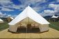 Luxus-Yurt Bell feuerverzögernde Plane Safari Tent Waterproof Canvas Fabric Glamping