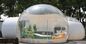 Hauben-Haus-Iglu-transparentes aufblasbares Zelt mit 4 Teilen Badezimmer-, Wohnzimmer, Schlafzimmer und Durchgang