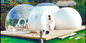 PVC-Planen-Hauben-klares aufblasbares Blasen-Zelt mit Badezimmer-aufblasbarem Festzelt