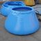 Zwiebel 5500L formen Planen-Wasserbehälter-tragbaren Wasser-Behälter-Wasservorrat-Behälter PVCs TPU