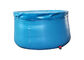 Kundengebundene Zwiebel-Form-Planen-Wasser-Behälter-tragbare Wasser-Behälter der Farbe7000l flexible