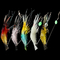 6cm Garnelen-Haken-Fischen Fälschungs-5.4g lockt die leuchtenden Köder an