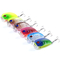 6 Farben 5.1CM/7.2g 8#Hooks 3D mustert harten Plastikköder des Köder-0.30m-0.9M Floating Crank Fishing
