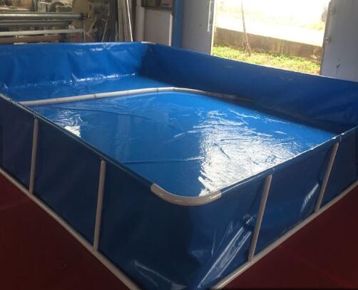 Tragbare FischTeichdoppelte Reihe 5000L 20ºF Widerstand PVCs