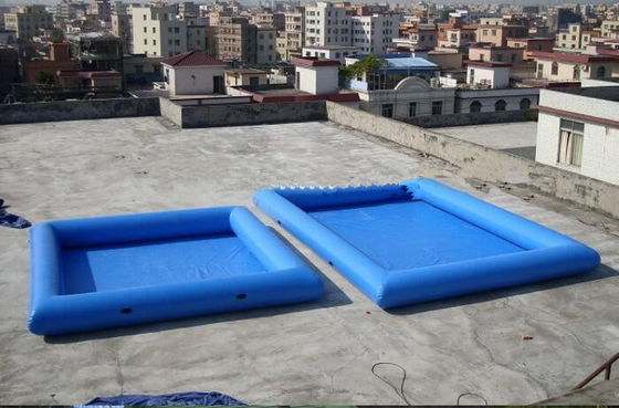 8M*6M Inflatable Swimming Pool mit feuerfester PVC-Plane für Familien-Swimmingpool-Material