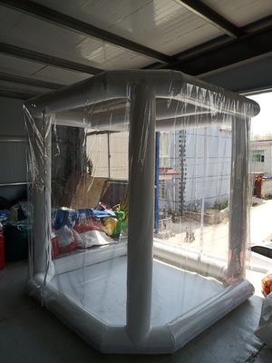 Aufblasbares Blasen-Zelt der Notmedizinisches Desinfektions-2.5M*2.5M*2.5M Inflatable Bubble Tent