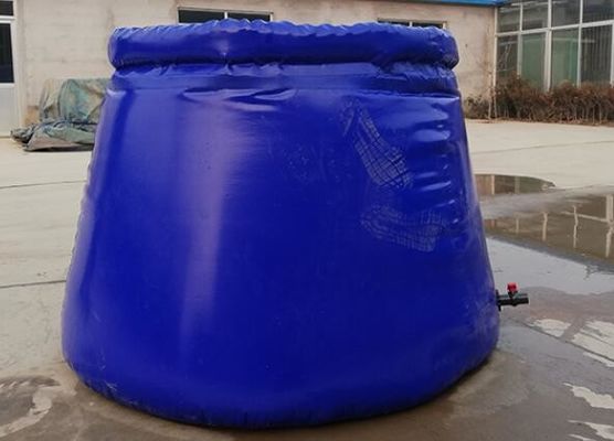 Landwirtschaftlicher flexibler Wasser-Behälter-Wasservorrat-Behälter des PVC-Planen-Zwiebel-Wasser-Behälter-1000L tragbarer