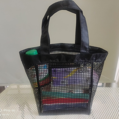 Multifunktionale, stärkere, mit PVC beschichtete Netzschale für den Fischfang, den Einkauf oder die Sportlagertasche