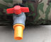 Doppelter beschichtender Planen-Wasser-Behälter, Militär-Wasser-Behälter-Militärwasser-Behälter des Ziegelstein-1500L