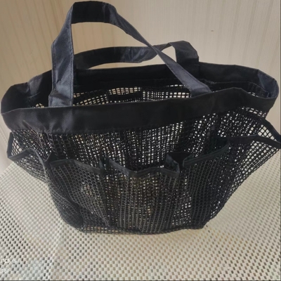 Familienbedarf Mehrfunktions- PVC-beschichtete Maschen-Storage-Tasche Einkaufstasche Maschen-Tote-Tasche