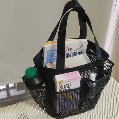 Atemberaubende PVC-Gitter-Strandtasche Sport-Tote-Tasche für Outdoor-Aktivitäten