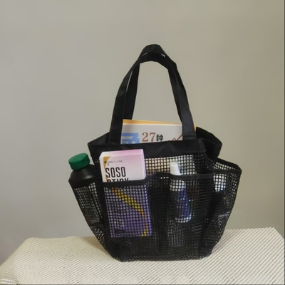 Atemberaubende PVC-Gitter-Strandtasche Sport-Tote-Tasche für Outdoor-Aktivitäten