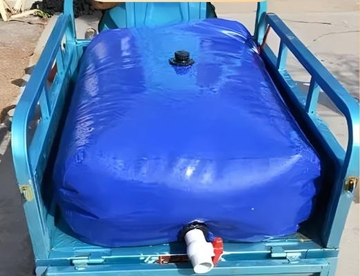 Anpassbarer Wasserbehälter aus Tarpaulin für die sichere und sichere Speicherung und Beförderung von Wasser