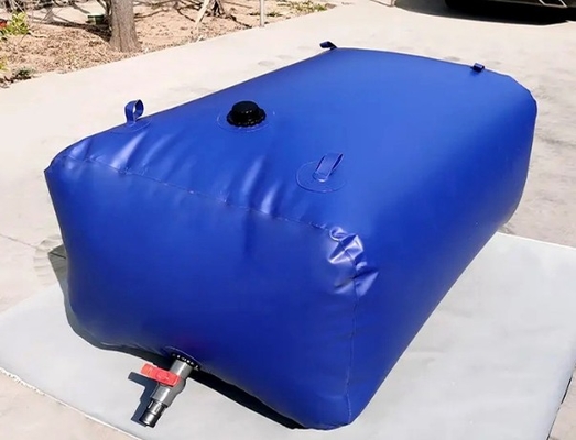 Anpassbarer Wasserbehälter aus Tarpaulin für die sichere und sichere Speicherung und Beförderung von Wasser