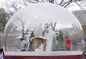 Riesiger aufblasbarer Show-Ball PVC-freien Raumes, aufblasbare Schnee-Kugel für Weihnachtsförderung