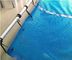 Um umfasst wasserdichtes Pool des Winter-500 Inground-Isolierung PET blaue Plastiksolarpool-Abdeckung