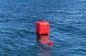 Militärisches aufblasbares Schwimmen gibt Schießwesen-Praxis-Quadrat formte rote Farbe Auftrieb