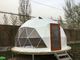 Transparente Luxuskampierende 5M Geodesic Dome Tent Hauben-Zelt-Hauben-StahlFestzelte im Freien