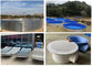 33912 Liter über Grundplanen-Fisch-Teich mit galvanisiertem Blatt-Fischzucht-Plastikbehälter