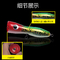 5 haken hölzerne Köder-Höhen der Farbe15cm/65g Wasser-Auswirkungs-Bass Snakehead Popper Wooden Fishing-Köder mit großer Öffnung
