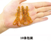 Crystal Soft Shrimp Worm Bait-Fischköder 6 färbt 5.5CM 1.4g 10PCS/Bag