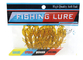 Crystal Soft Shrimp Worm Bait-Fischköder 6 färbt 5.5CM 1.4g 10PCS/Bag