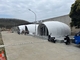 5mx7m kampierende Shell Tent Steel Frame Isolation im Freien warm