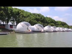 Aufblasbares Blasenzelt