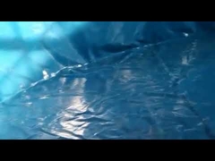 Fischbecken aus Tarpaulin aus PVC mit Metallnetz