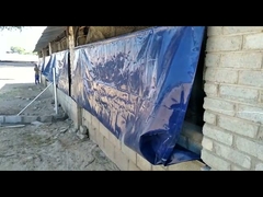 Vorhangseiten für Hühner, Schattenspender und Kuhstall