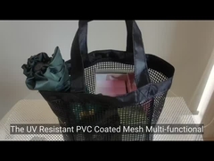 Dauerhafte und robuste Sporttasche für den Außenbereich, Kosmetiktasche, Fischerei-Gittertasche